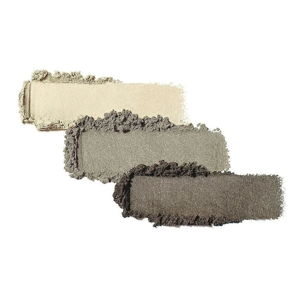 Jane Iredale PurePressed Eye Shadow Trio Harmony Soft Pearl Shimmery Green Khaki